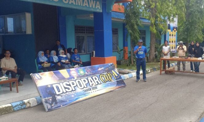 
 Diikuti 15 Sekolah, Turnamen Voli Dispopar Cup I Resmi Terlaksana