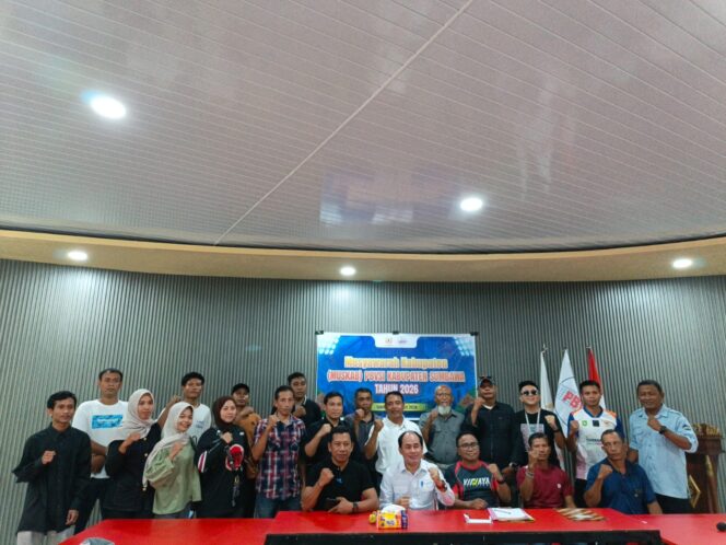 
 Amilan Hatta Terpilih Sebagai Ketua PBVSI, KONI Sumbawa Targetkan Medali Porprov NTB