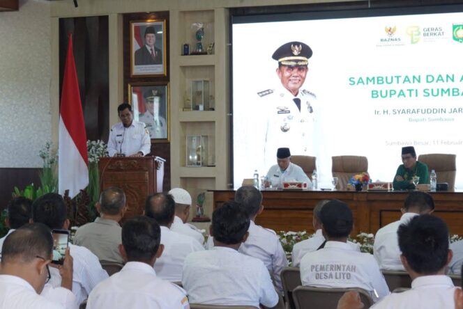 
 Bupati Sumbawa Canangkan Program 100 Mustahiq Setiap Desa