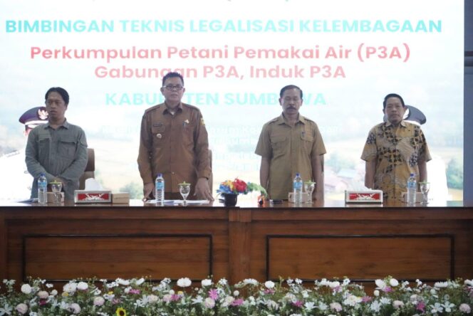 
 Dukung Program Sumbawa Hijau Lestari, Bupati Dorong Penguatan P3A