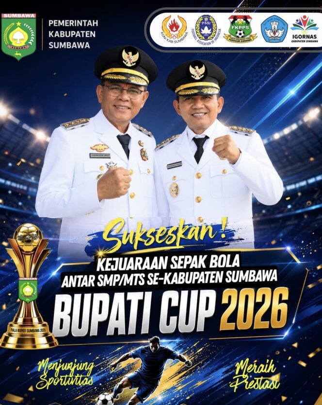 
 Ini Tim SMP/MTs Masuk Babak 32 Besar Sepak Bola Bupati Cup 2026